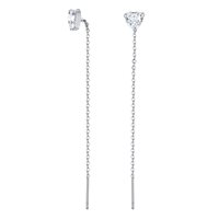 Earrings Brand Woman Sospiri in Steel Cristallo 19ER046W - 19ER046W